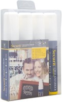 Krijtstift Securit SMA-720 blokpunt 7-15mm wit pk/4-2