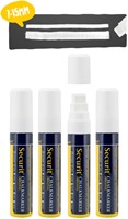 Krijtstift Securit SMA-720 blokpunt 7-15mm wit pk/4-1