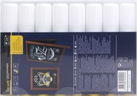Krijtstift Securit SMA-720 blokpunt 7-15mm wit pk/8-2
