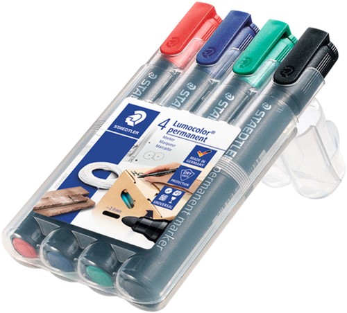 Viltstift Staedtler 352 assorti set/4-2