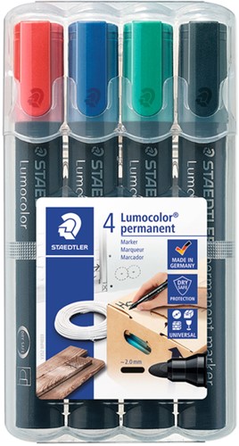 Viltstift Staedtler 352 assorti set/4