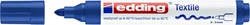 Viltstift Edding 4500 textiel blauw