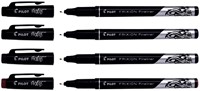 Fineliner Pilot Frixion 0,45mm etui à 4 stuks assorti-1