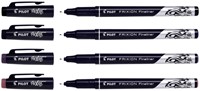 Fineliner Pilot Frixion 0,45mm etui à 4 stuks assorti-2