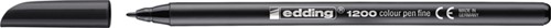 Fineliner Edding 1200 zwart