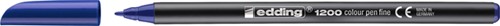 Fineliner Edding 1200 blauw