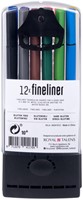 Fineliner Bruynzeel Teens 0,4mm assorti ds/12-2