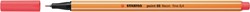 Fineliner STABILO point 88/040 neon rood