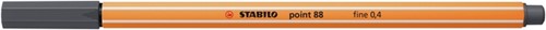 Fineliner STABILO Point 88/97 diepkoud grijs-2