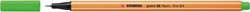 Fineliner STABILO point 88/033 neon groen