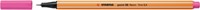 Fineliner STABILO point 88/056 neon roze