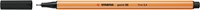Fineliner STABILO point 88/46 zwart