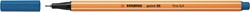 Fineliner STABILO point 88/41 blauw