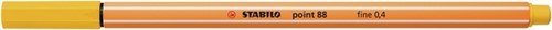 Fineliner STABILO point 88/44 geel-2