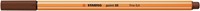 Fineliner STABILO point 88/45 bruin-2