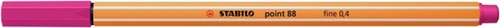 Fineliner STABILO point 88/56 roze rood-2