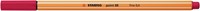 Fineliner STABILO point 88/50 donker rood-2