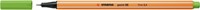 Fineliner STABILO point 88/33 lichtgroen