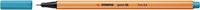 Fineliner STABILO point 88/57 azuur blauw