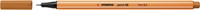 Fineliner STABILO point 88/89 donker oker