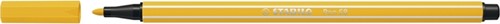 Viltstift STABILO Pen 68/44 geel