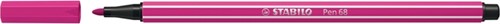 Viltstift STABILO Pen 68/56 roze rood