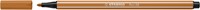 Viltstift STABILO Pen 68/89 donker oker