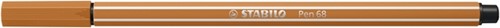 Viltstift STABILO Pen 68/89 donker oker-2