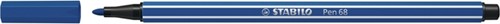 Viltstift STABILO Pen 68/32 donkerblauw