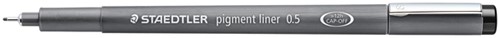 Fineliner Staedtler Pigment 308 0.5mm zwart