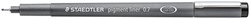Fineliner Staedtler Pigment 308 0.7mm zwart