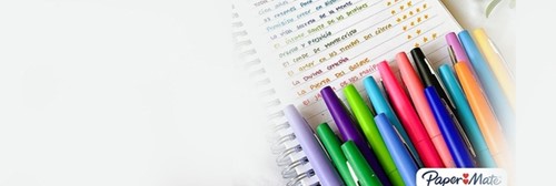 Fineliner Paper Mate Flair Original 1,0mm blauw ds/36-2