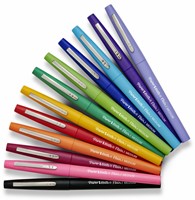 Fineliner Paper Mate nylon blauw-3
