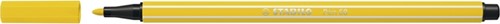 Viltstift STABILO Pen 68/24 citroen geel