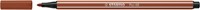 Viltstift STABILO Pen 68/38 roodkrijt
