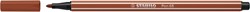 Viltstift STABILO Pen 68/38 roodkrijt