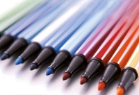 Viltstift STABILO Pen 68/054 neon oranje-2