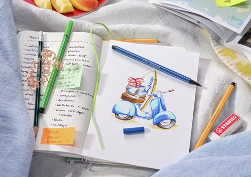 Viltstift STABILO Pen 68/95 middel koud grijs-3