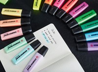 Markeerstift STABILO Boss 70/24 geel blister/4-1