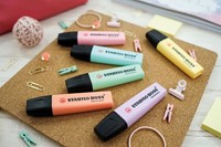 Markeerstift STABILO Boss 70/24 geel blister/4-2