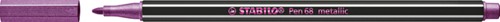 Viltstift STABILO Pen 68/856 metallic roze