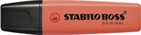 Tekstmarker STABILO Boss Original 70/140 pastel zacht koraal rood