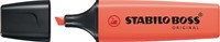 Tekstmarker STABILO Boss Original 70/140 pastel zacht koraal rood