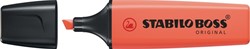 Tekstmarker STABILO Boss Original 70/140 pastel zacht koraal rood