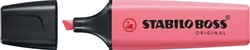 Tekstmarker STABILO Boss Original 70/150 pastel kersenbloesem roze