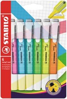 Markeerstift STABILO Swing Cool 275/6-3 assorti pk/6