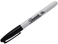 Viltstift Sharpie rond 0.9mm zwart pk/2-2