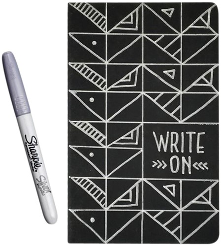 Viltstift Sharpie rond 0.9mm metallic goud blister-2