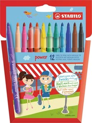 Viltstift STABILO Power 280 etui pk/12