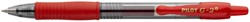 Gelpen Pilot G2 gel rood 0.32mm